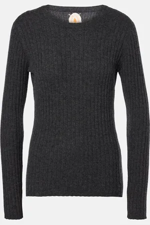 Jardin des Orangers Pullover in cashmere a coste