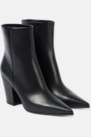 Gianvito Rossi Stivaletti Keinna 85 in pelle