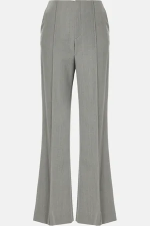 Chloé Chloé Pantaloni flared in lana