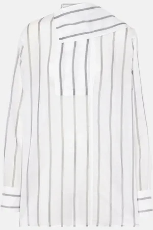 Totême Camicia in organza di cotone e seta