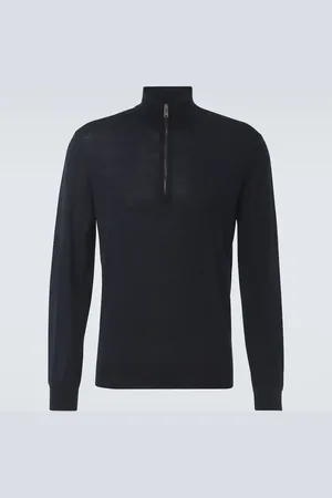 Ermenegildo Zegna Pullover in lana con zip
