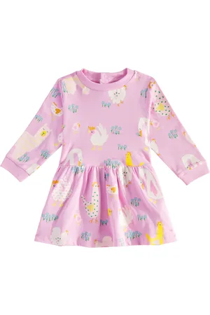 Stella McCartney Baby - Abito in cotone con stampa