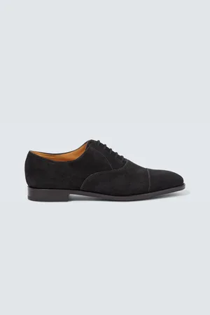 JOHN LOBB Stringate City II in suede