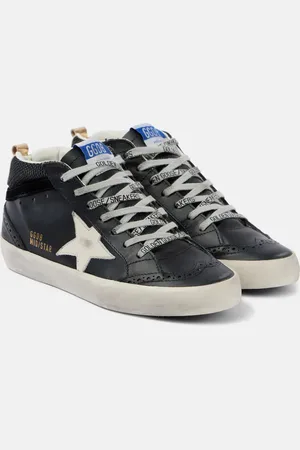 Golden Goose Sneakers Mid Star in pelle
