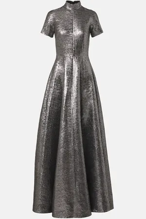 EMILIA WICKSTEAD Abito lungo Malinda in jacquard