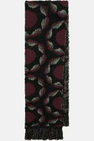 Etro Sciarpa in misto lana con stampa