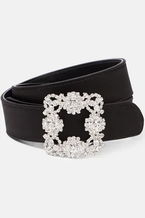 Manolo Blahnik Cintura Hangisi in raso
