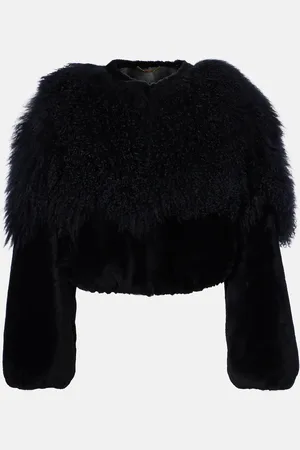 Chloé Chloé Giacca cropped in shearling