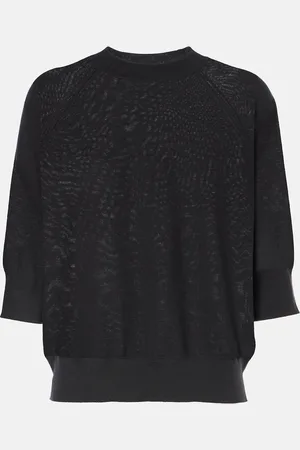 DRIES VAN NOTEN Top in maglia di lana