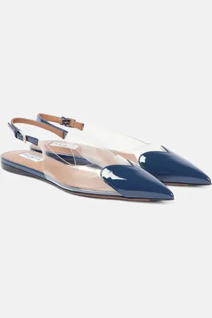 Alaïa Alaïa Ballerine slingback Le Cœur in vernice e PU