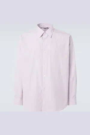 Auralee Camicia in cotone a righe