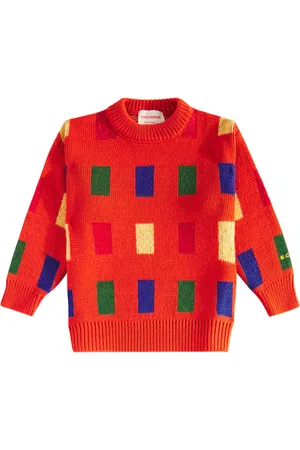 Bobo Choses Pullover Color Game in jacquard