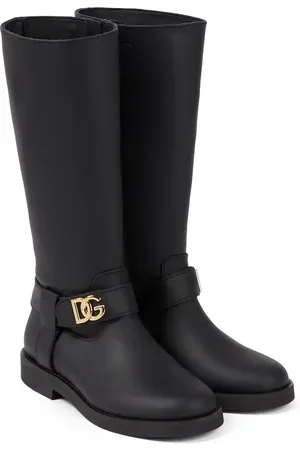 Dolce & Gabbana Stivali DG in pelle