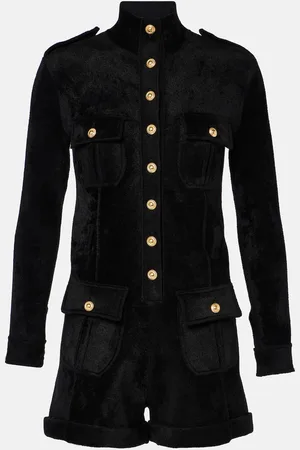 Tom Ford Jumpsuit corta in velluto