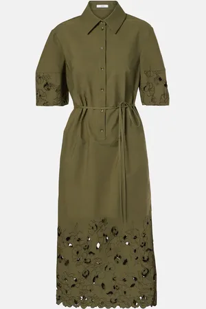 Erdem Gonna midi in misto cotone