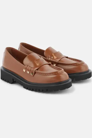 VALENTINO GARAVANI Mocassini Rockstud in pelle