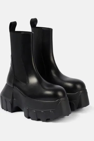 Rick Owens Stivaletti Mega Bumper Beatle in pelle