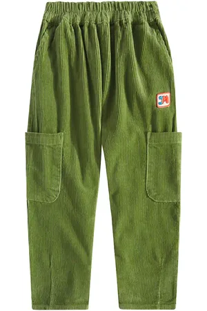 Jelly Mallow Pantaloni cargo in velluto a coste