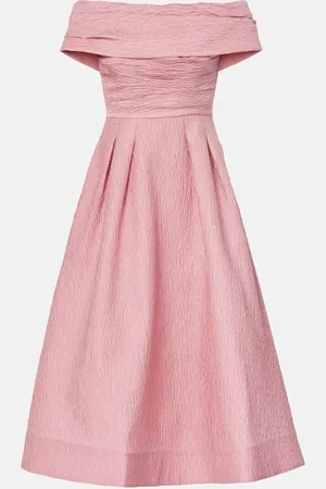 Rebecca Vallance Abito midi Adalyn in broccato