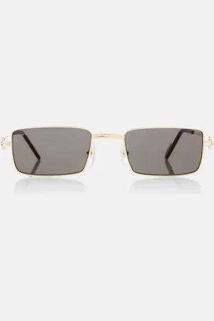 Cartier Occhiali da sole rettangolari Première