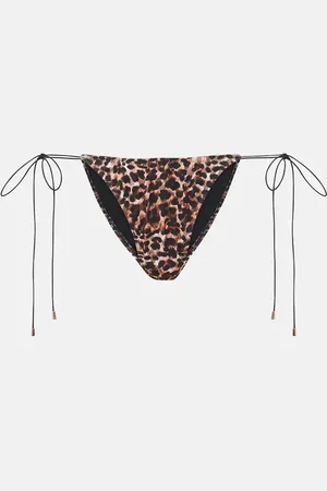 Bananhot Slip bikini Liv con stampa leopardata