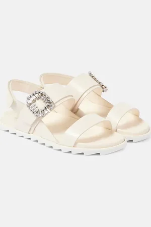 Roger Vivier Sandali Slidy Viv’ in pelle