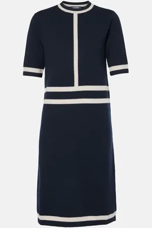 Max Mara Abito midi in misto lana