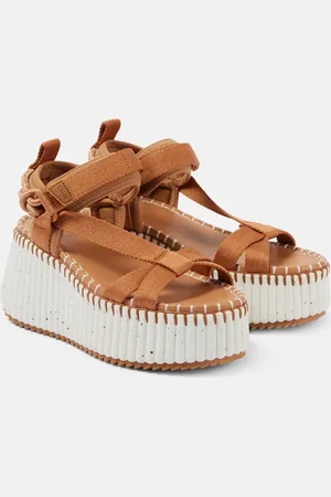 Chloé Chloé Sandali Nama 80 con zeppa