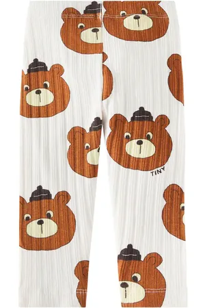 Tiny Cottons Baby - Leggings Bears in misto cotone