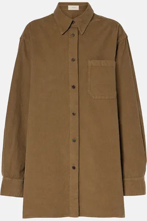 The Row Camicia Idro in velluto a coste