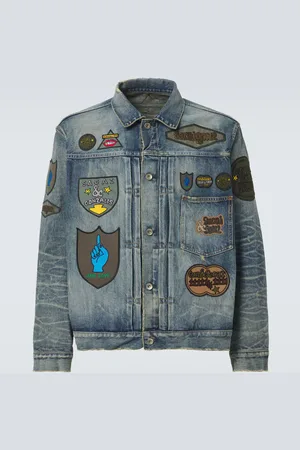 SACAI X Mark Gonzales - Giacca di jeans