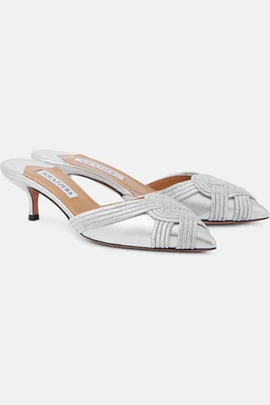 Aquazzura Mules Felix 50 in pelle