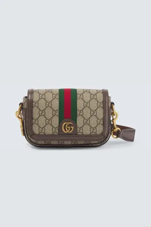 Gucci Borsa a tracolla Ophidia Mini in canvas GG