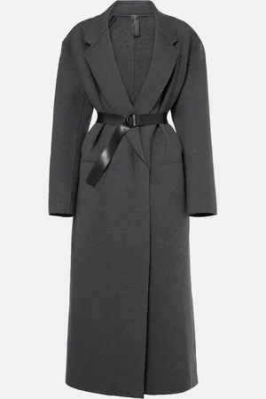 Norma Kamali Cappotto oversize in misto cotone