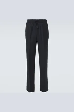 BRIONI Pantaloni regular Asolo in twill di lana