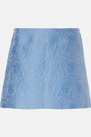 Dolce & Gabbana Minigonna in jacquard di misto seta