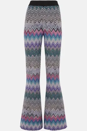 Missoni Pantaloni flared a zig-zag