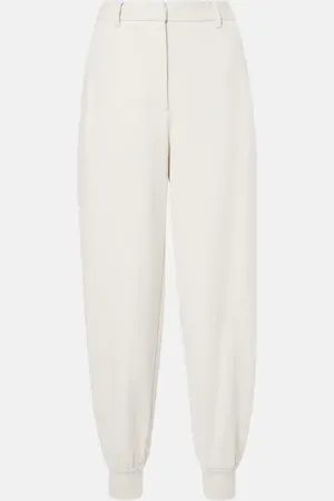 Brunello Cucinelli Pantaloni sportivi in jersey di cotone