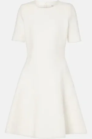 Oscar de la Renta Bridal - Abito corto in jacquard