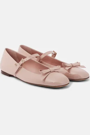 VALENTINO GARAVANI Ballerine Mary Jane Romance Bow in vernice