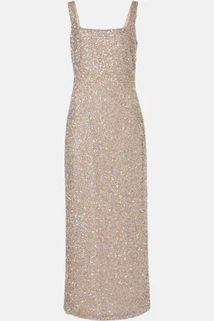 Costarellos Abito lungo Harper con paillettes