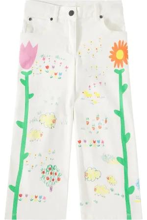 Stella McCartney Jeans regular con stampa