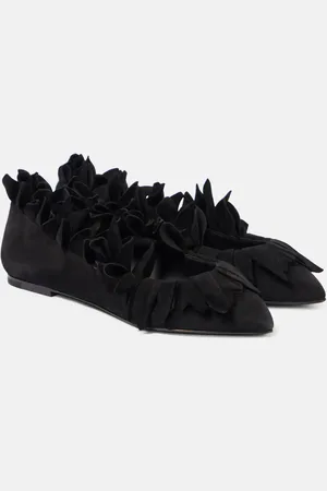 Alaïa Alaïa Ballerine Petal in suede