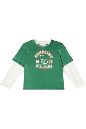 BONPOINT T-shirt Goran in cotone color-block