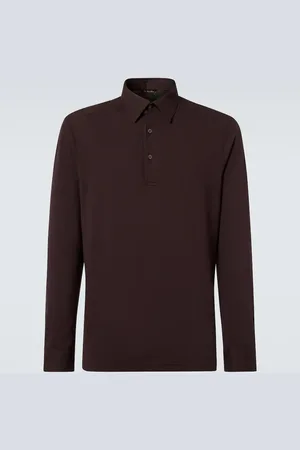 Loro Piana Polo in piqué di cotone