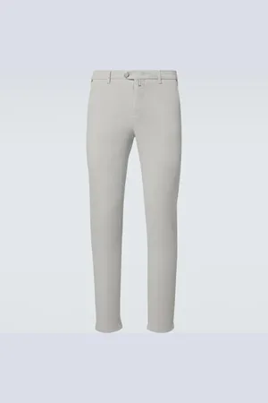 Kiton Pantaloni chino a vita media
