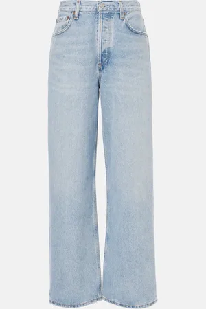AGOLDE Jeans Low Slung Baggy a vita media