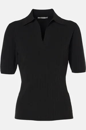 EMILIA WICKSTEAD Polo Dune in maglia a coste