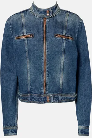 MAGDA BUTRYM Giacca di jeans con zip