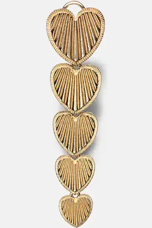 Foundrae Orecchino singolo True Love in 18kt